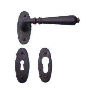 MANIGLIA PER PORTA ROSETTA OVALE 09062 PATENT