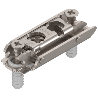 BASETTA ACCIAIO DRITTA CLIPS H 0 CON CODOLI 177H3100E