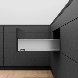 CASSETTO LEGRABOX ASSEMBLATO H12,8 K INOX ANTIMPRONTA PROF.500