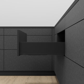 CASSETTO LEGRABOX ASSEMBLATO H12,8 K NERO CARBONIO PROF.500