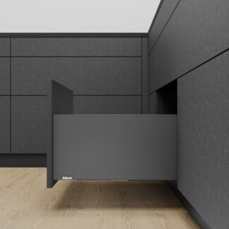 CESTO LEGRABOX ASSEMBLATO H 24,4 F GRIGIO ORIONE PROF.500