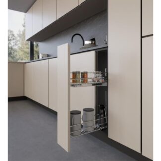 CESTELLO ESTRAIBILE 2 RIPIANI ART 10 SERIE UNICA CROMO